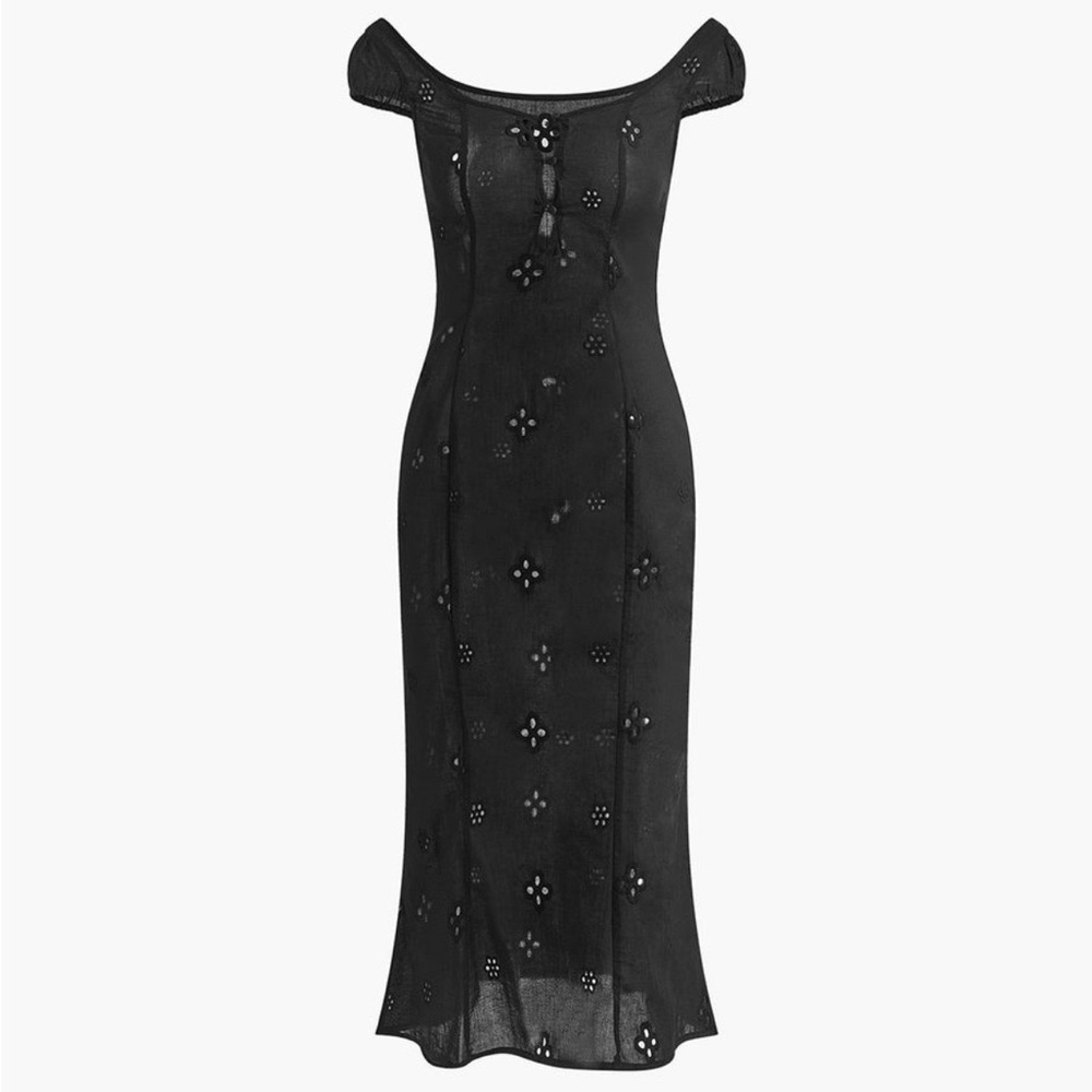 Keyhole Midi Dress